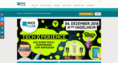 Desktop Screenshot of mice-club.com